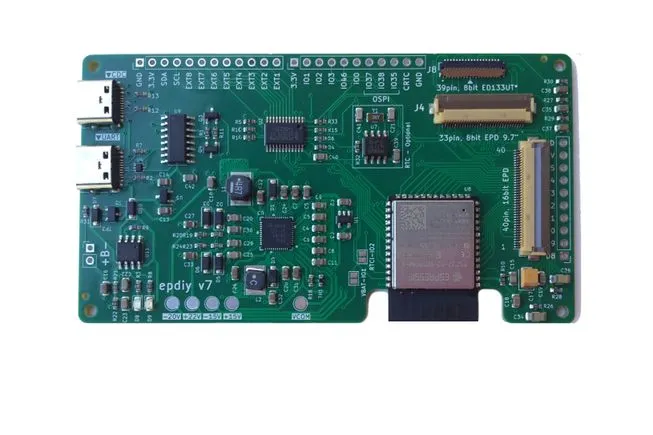 epdiy v7 eink display controller