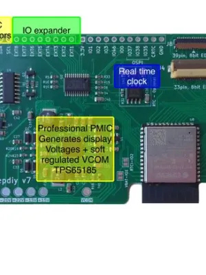 epdiy v7 eink display controller